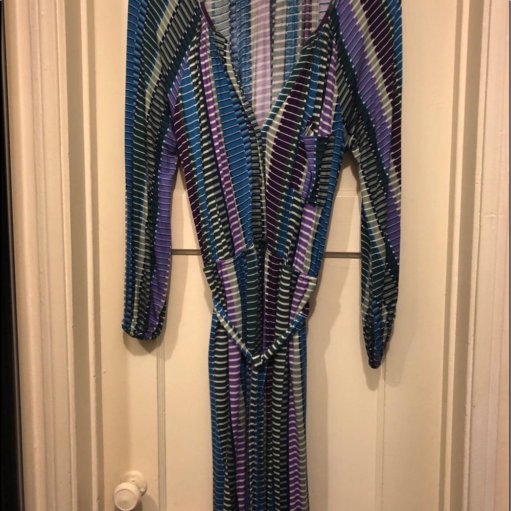 Presley Skye dress blue/purple/green/black. - Picture 4 of 4